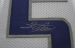 Sacramento Kings De'Aaron Fox SIGNED Framed Matted Jersey BECKETT COA