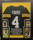 Jersey Framing - Vertical Style with Four Pictures