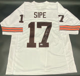 SIGNED Brian Sipe CLEVELAND BROWNS Jersey WITH COA