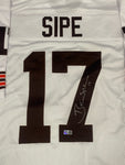 SIGNED Brian Sipe CLEVELAND BROWNS Jersey WITH COA